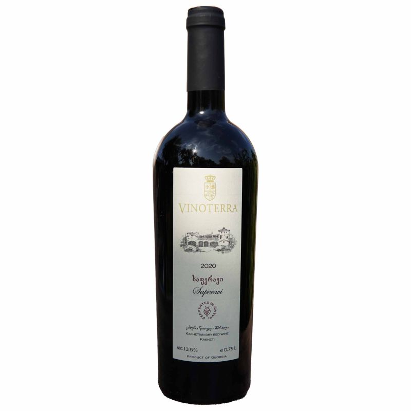 Vinoterra Saperavi Qvevri 2020 Rotwein