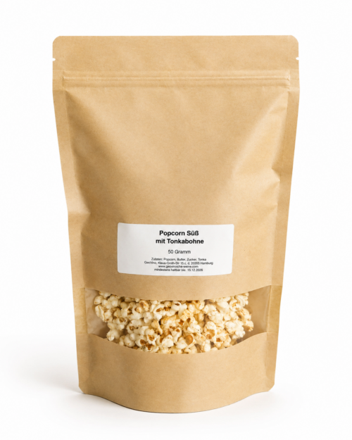 Popcorn süß mit Tonkabohne